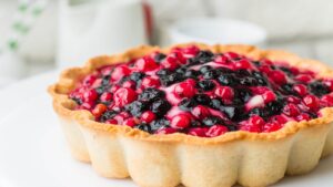 Tarte aux fruits rouges