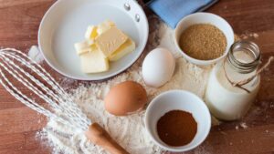 Ingrédients pour pâtisserie